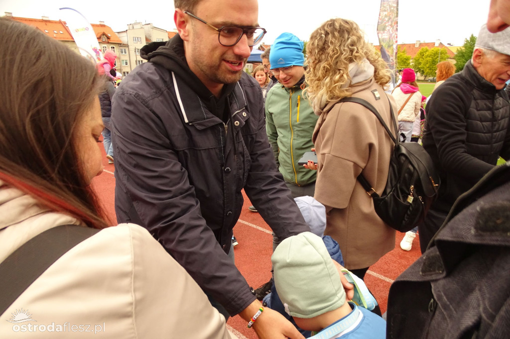 Biegi przedszkolaków podczas Ostródzkich Biegów