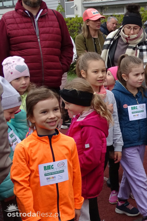 Biegi przedszkolaków podczas Ostródzkich Biegów