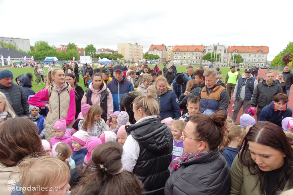Biegi przedszkolaków podczas Ostródzkich Biegów