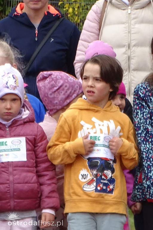 Biegi przedszkolaków podczas Ostródzkich Biegów