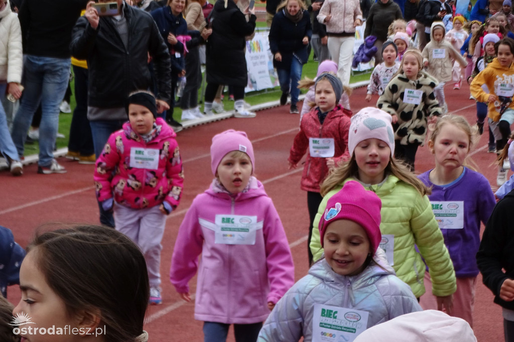 Biegi przedszkolaków podczas Ostródzkich Biegów