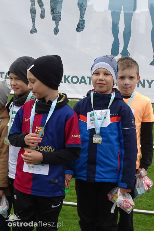 Biegi przedszkolaków podczas Ostródzkich Biegów