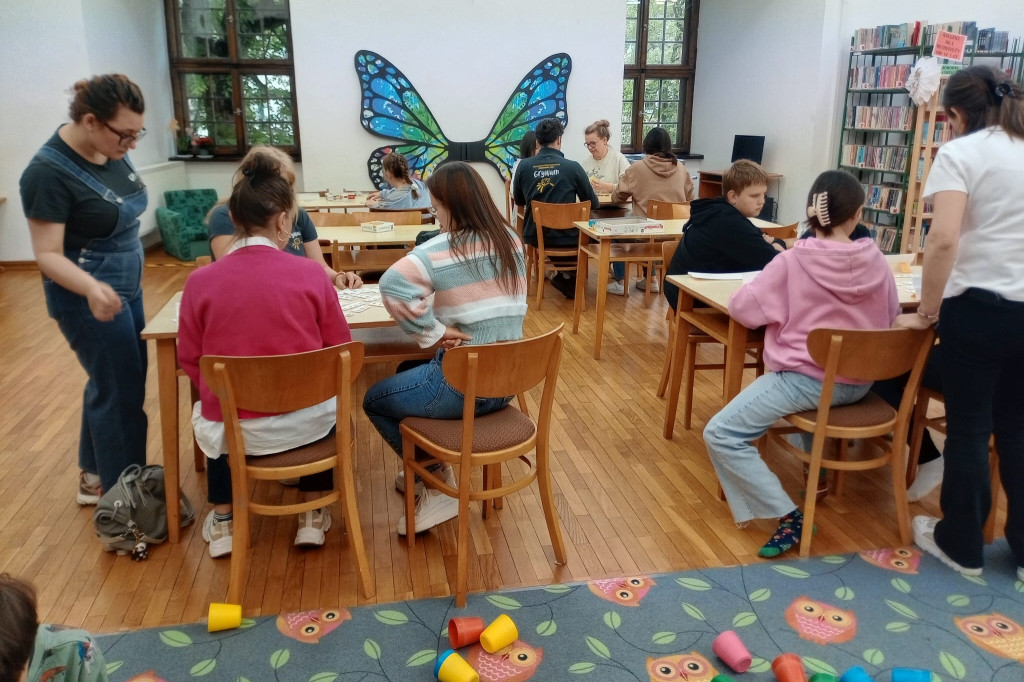 Rodzinny Piknik Biblioteczny w MBP w Ostródzie