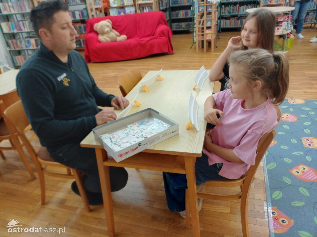 Rodzinny Piknik Biblioteczny w MBP w Ostródzie