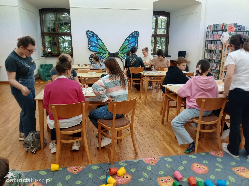 Rodzinny Piknik Biblioteczny w MBP w Ostródzie