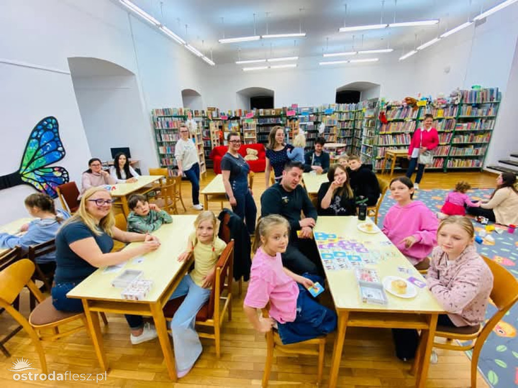 Rodzinny Piknik Biblioteczny w MBP w Ostródzie