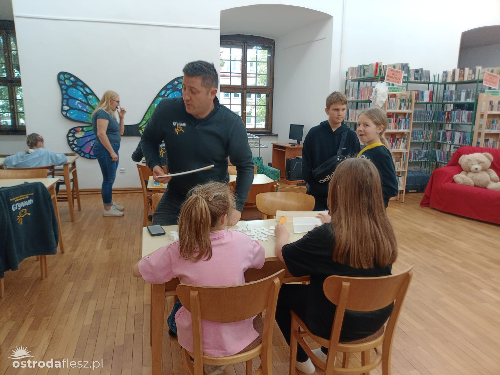 Rodzinny Piknik Biblioteczny w MBP w Ostródzie