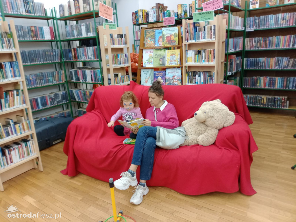 Rodzinny Piknik Biblioteczny w MBP w Ostródzie