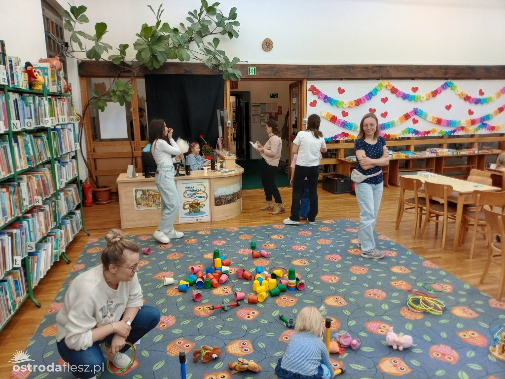 Rodzinny Piknik Biblioteczny w MBP w Ostródzie
