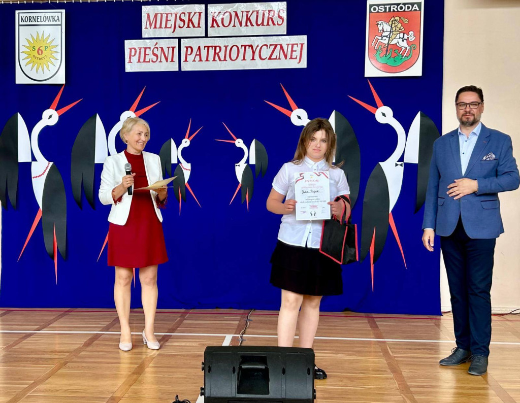 Miejski Konkurs Piosenki Patriotycznej w Ostródzie