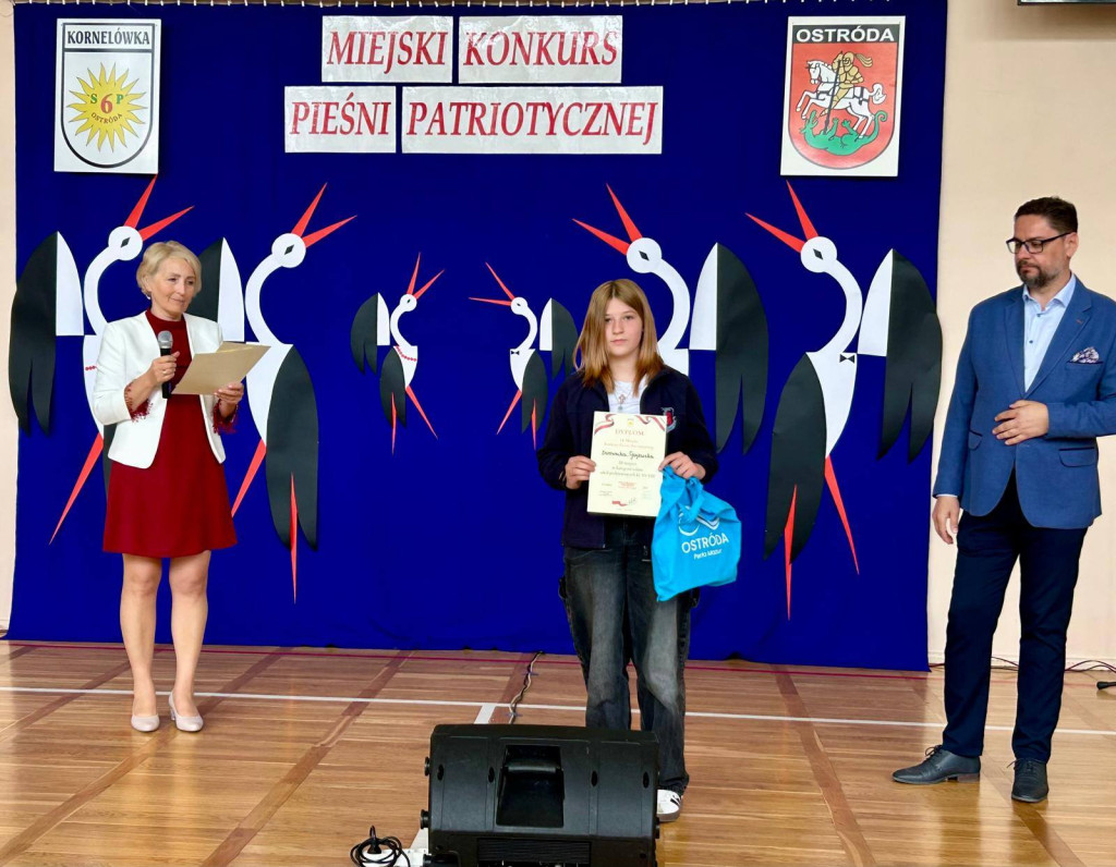 Miejski Konkurs Piosenki Patriotycznej w Ostródzie