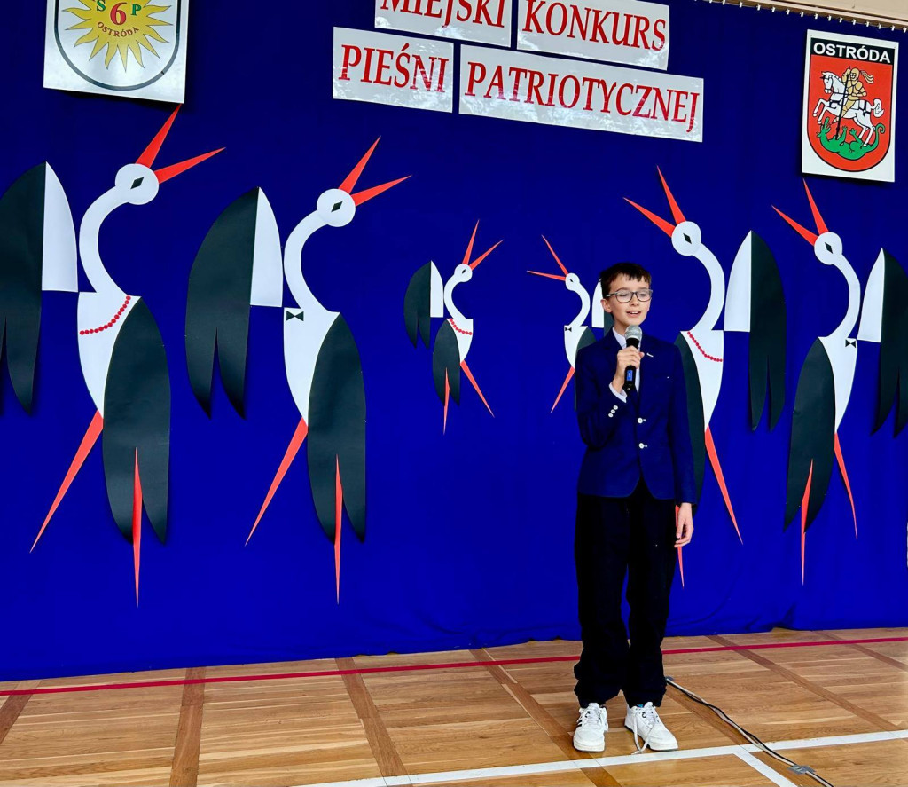 Miejski Konkurs Piosenki Patriotycznej w Ostródzie