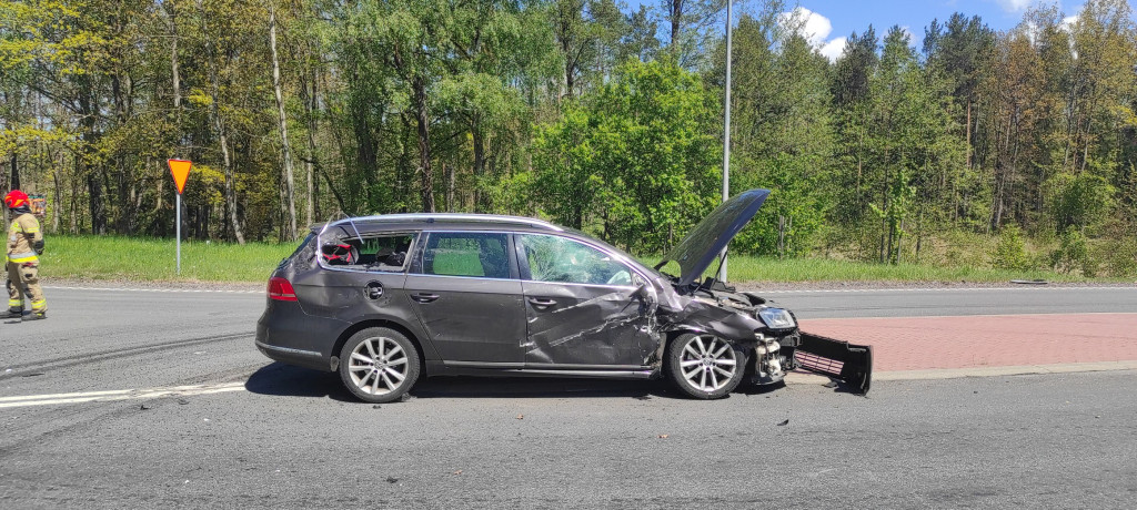 Motocyklista zginął po zderzeniu z volkswagenem