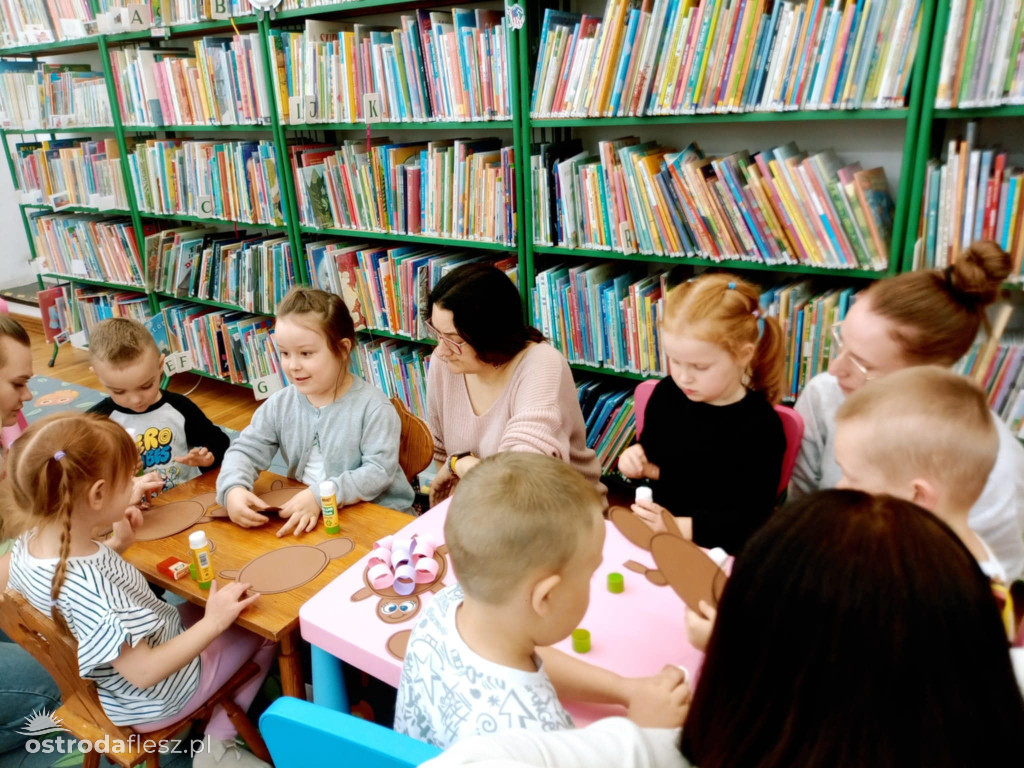Popołudnie pełne wyobraźni w MBP w Ostródzie