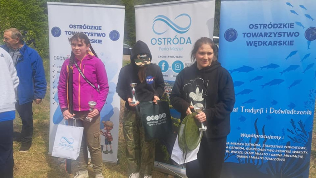 Młodzi wędkarze rywalizowali w Ostródzie