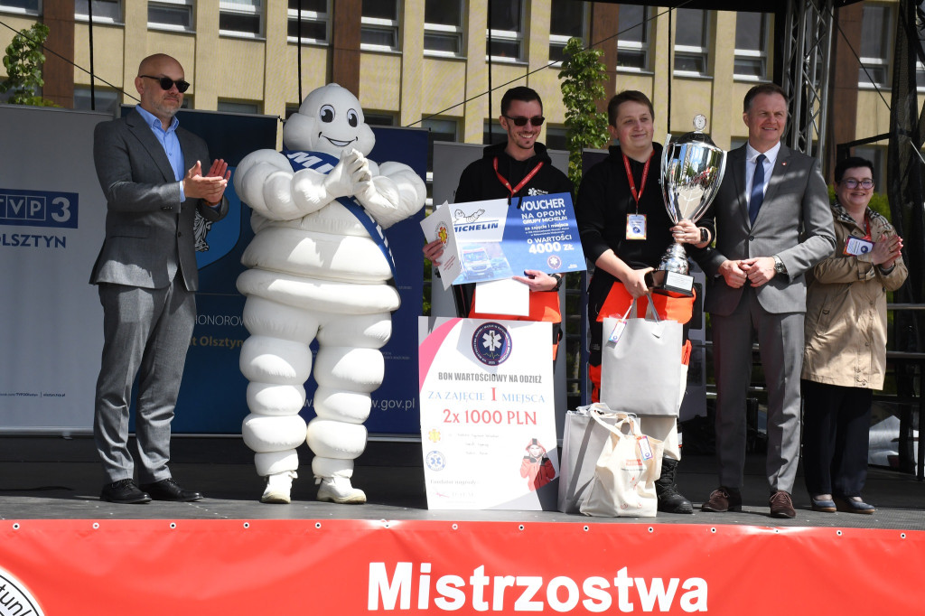 Wielki sukces ratowników medycznych z Ostródy!