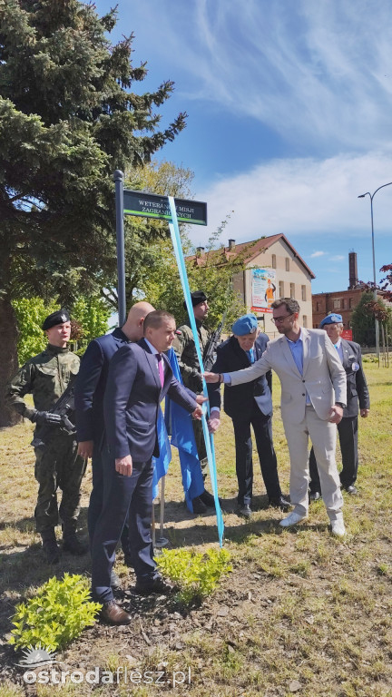 W Ostródzie mamy Rondo Weteranów Misji Zagranicznych