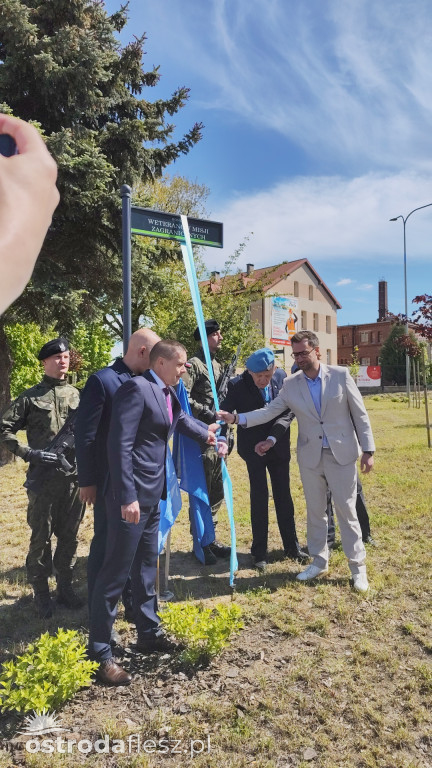 W Ostródzie mamy Rondo Weteranów Misji Zagranicznych