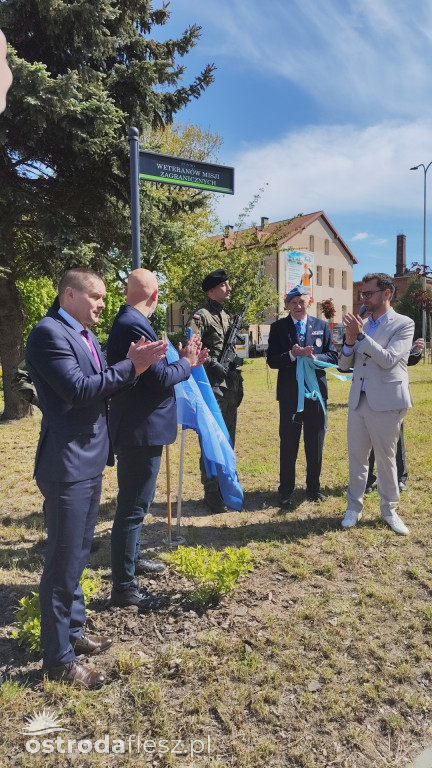 W Ostródzie mamy Rondo Weteranów Misji Zagranicznych