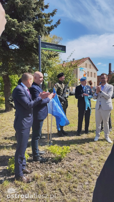 W Ostródzie mamy Rondo Weteranów Misji Zagranicznych