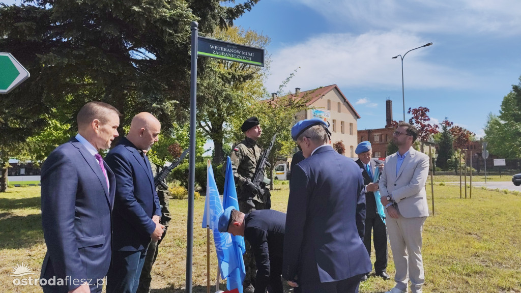 W Ostródzie mamy Rondo Weteranów Misji Zagranicznych