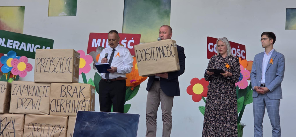 Marsz Godności i Happening w Morągu
