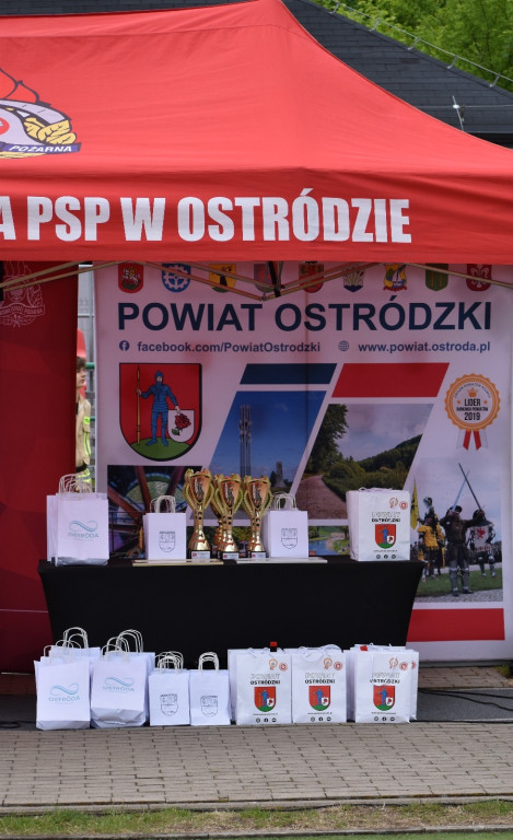 Młodzieżowe Zawody Sportowo-Pożarnicze powiatu ostródzkiego