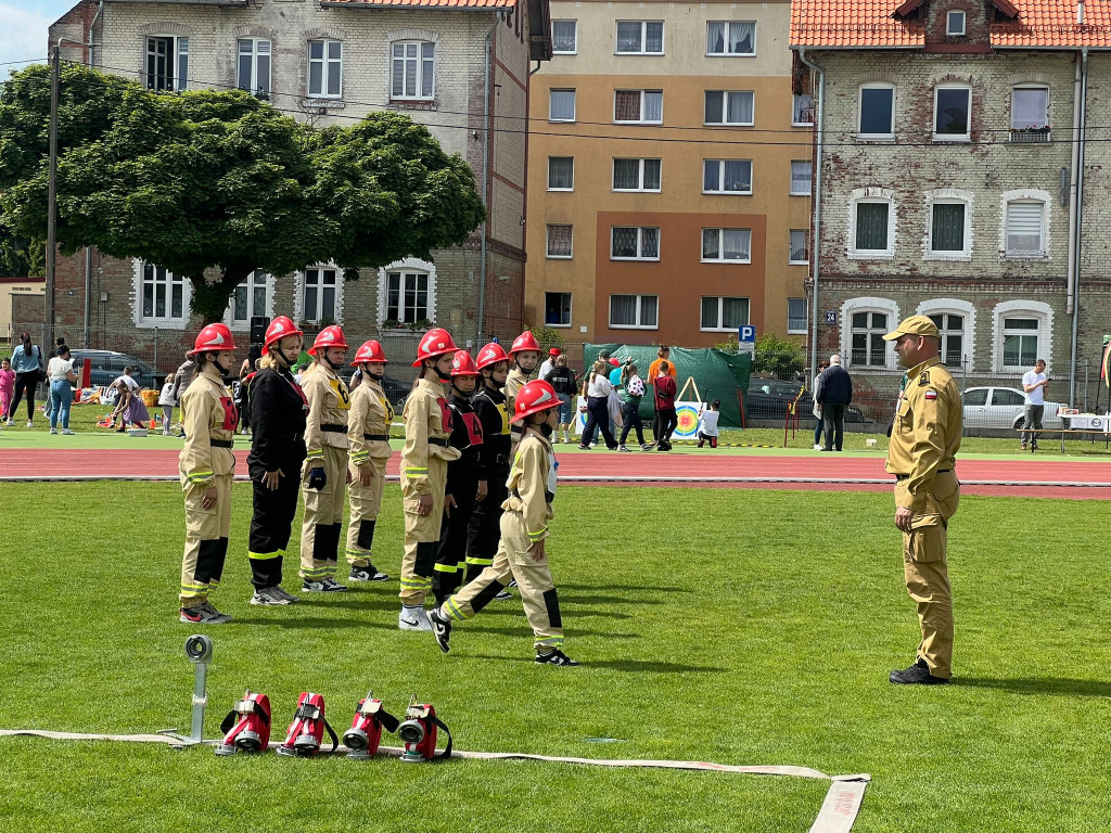 Młodzieżowe Zawody Sportowo-Pożarnicze powiatu ostródzkiego