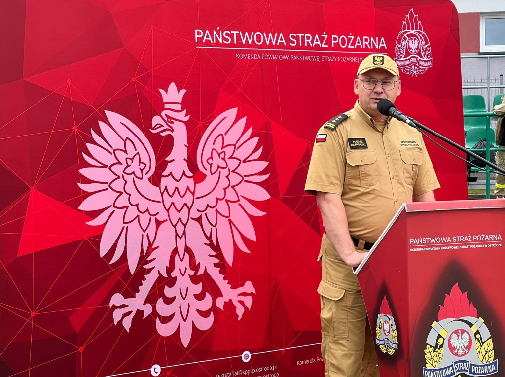 Młodzieżowe Zawody Sportowo-Pożarnicze powiatu ostródzkiego