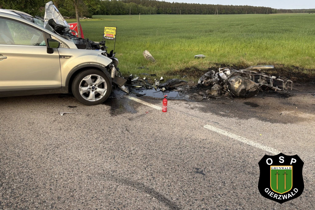 2 osoby zginęły w tragicznym wypadku koło Mielna