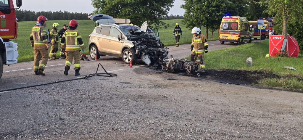 2 osoby zginęły w tragicznym wypadku koło Mielna
