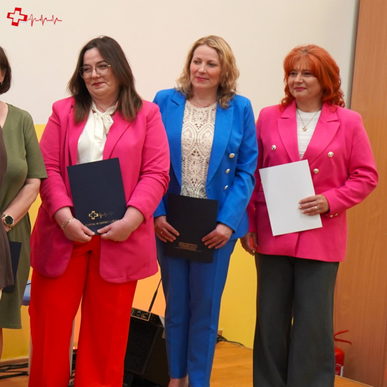 Pielęgniarki ze Szpitala w Ostródzie uhonorowane