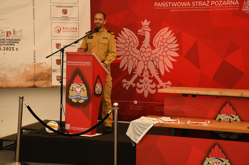 Mistrzostwa Polski Strażaków w Siatkówce Plażowej