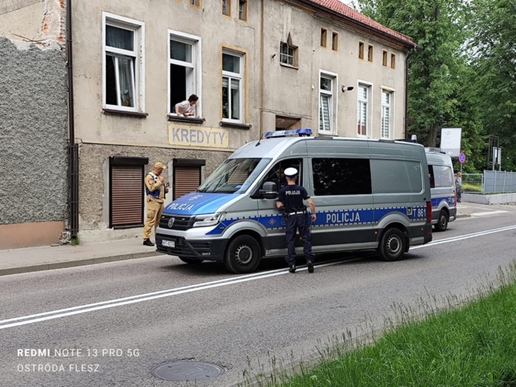 Zdarzenie z udziałem dziecka na ul. Olsztyńskiej