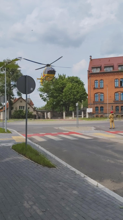 Zdarzenie z udziałem dziecka na ul. Olsztyńskiej