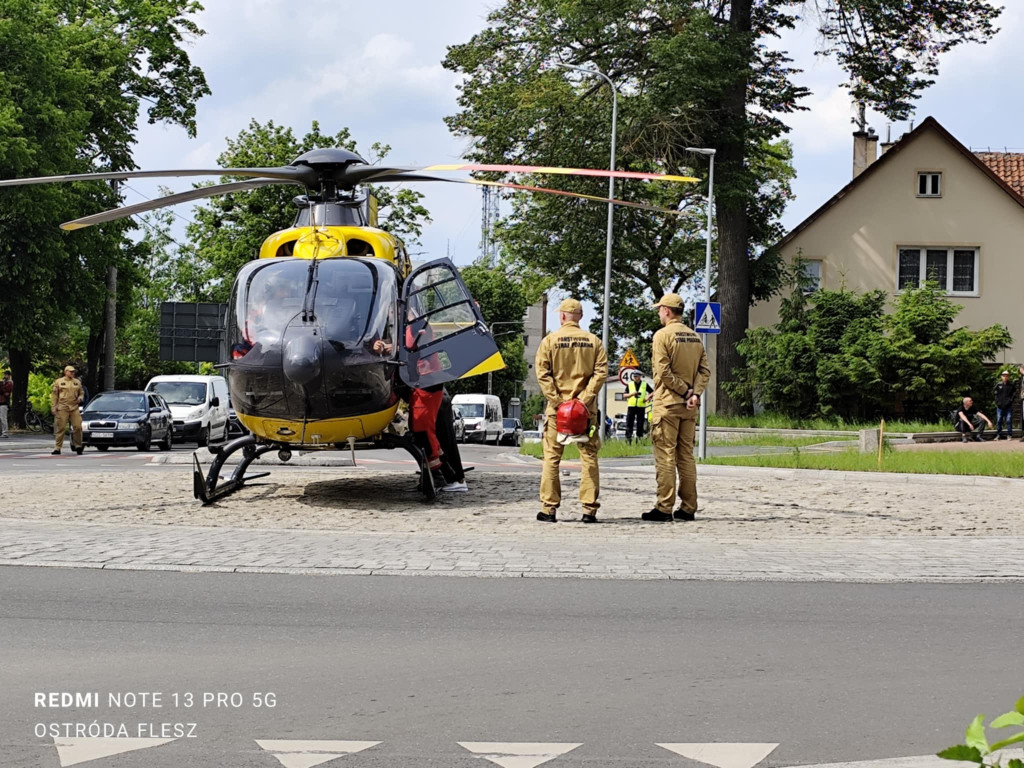 Zdarzenie z udziałem dziecka na ul. Olsztyńskiej