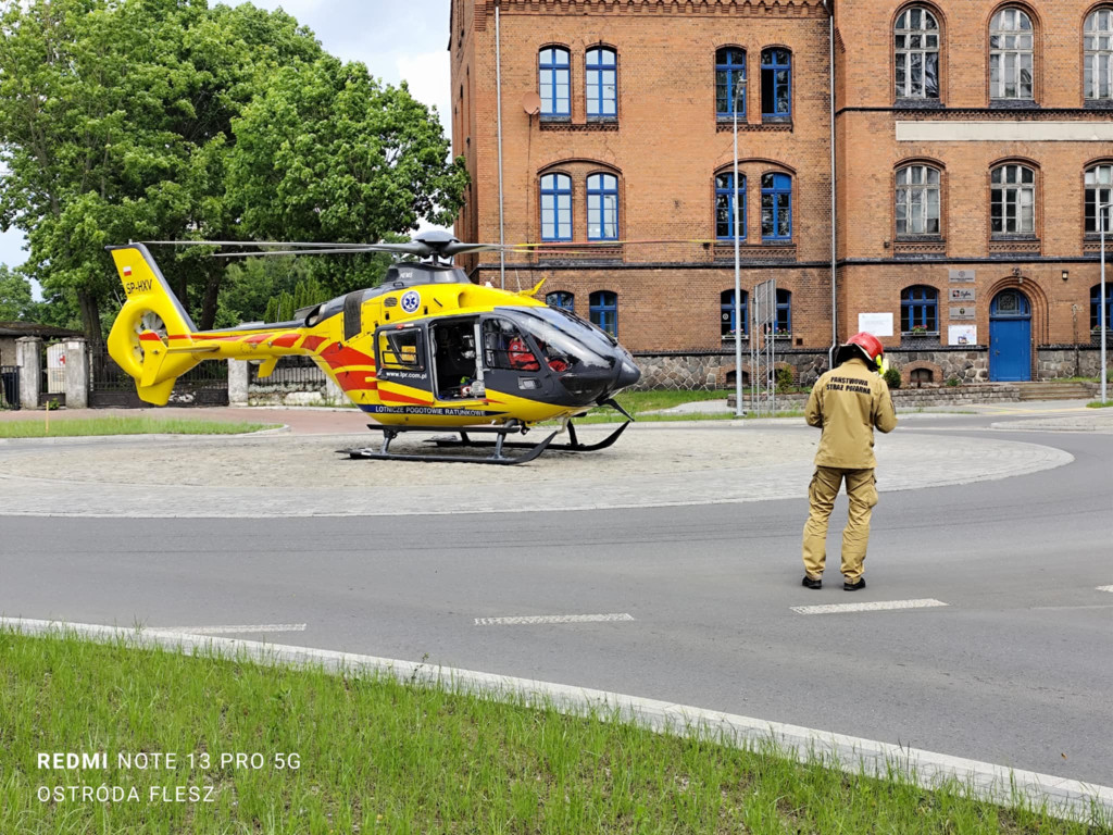 Zdarzenie z udziałem dziecka na ul. Olsztyńskiej