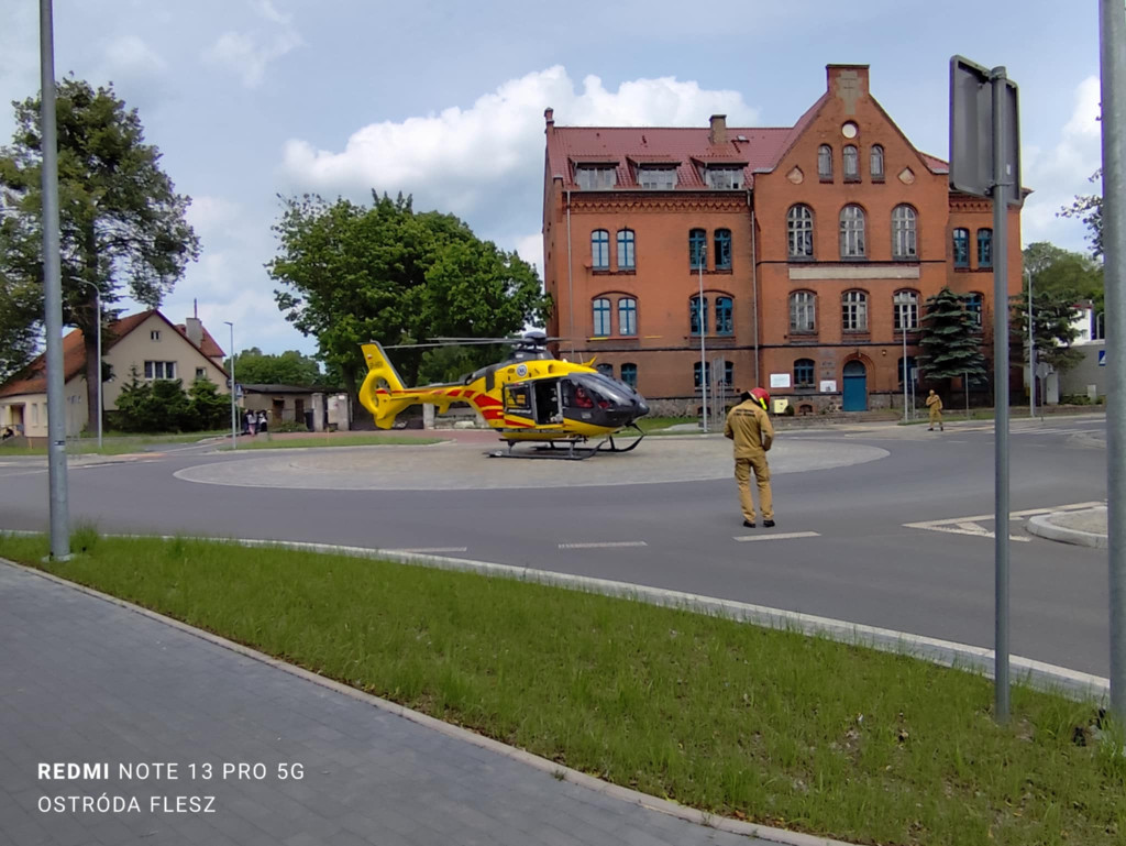 Zdarzenie z udziałem dziecka na ul. Olsztyńskiej