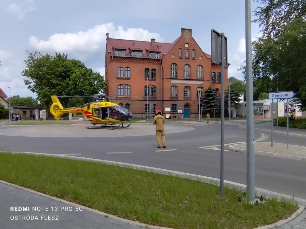 Zdarzenie z udziałem dziecka na ul. Olsztyńskiej