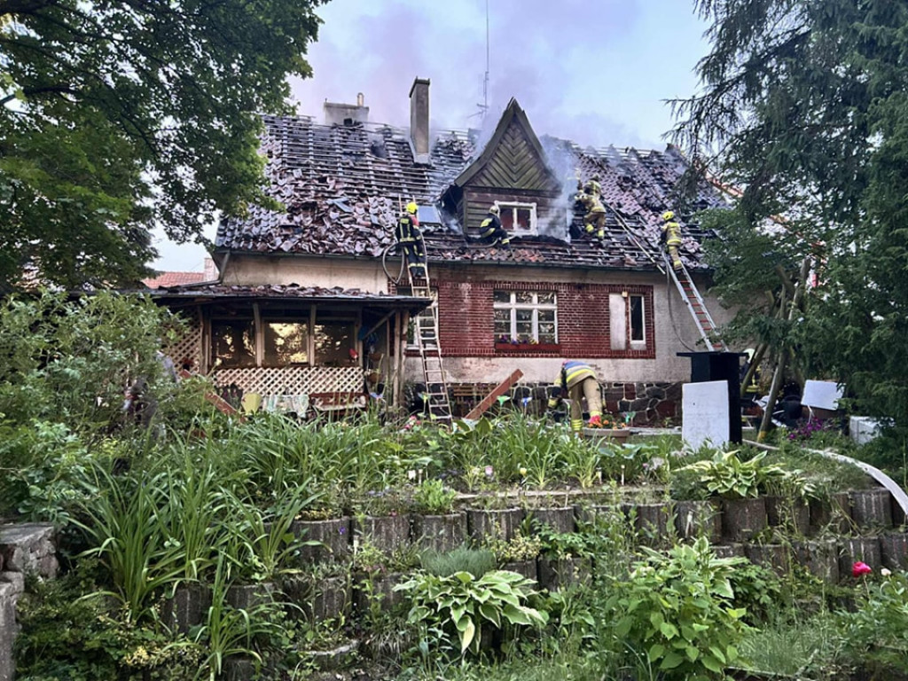 Tragiczny pożar domu. 1 osoba nie żyje