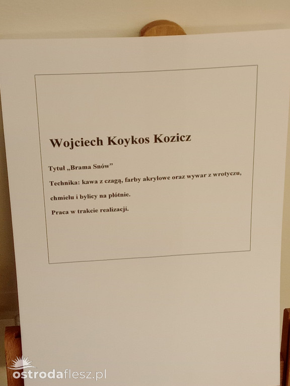 Ostródzkie pejzaże wernisaż prac lokalnych artystów