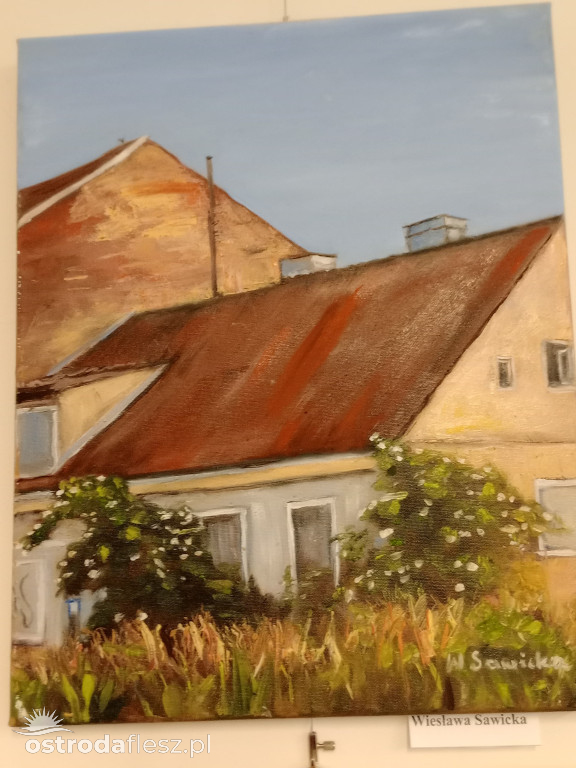 Ostródzkie pejzaże wernisaż prac lokalnych artystów