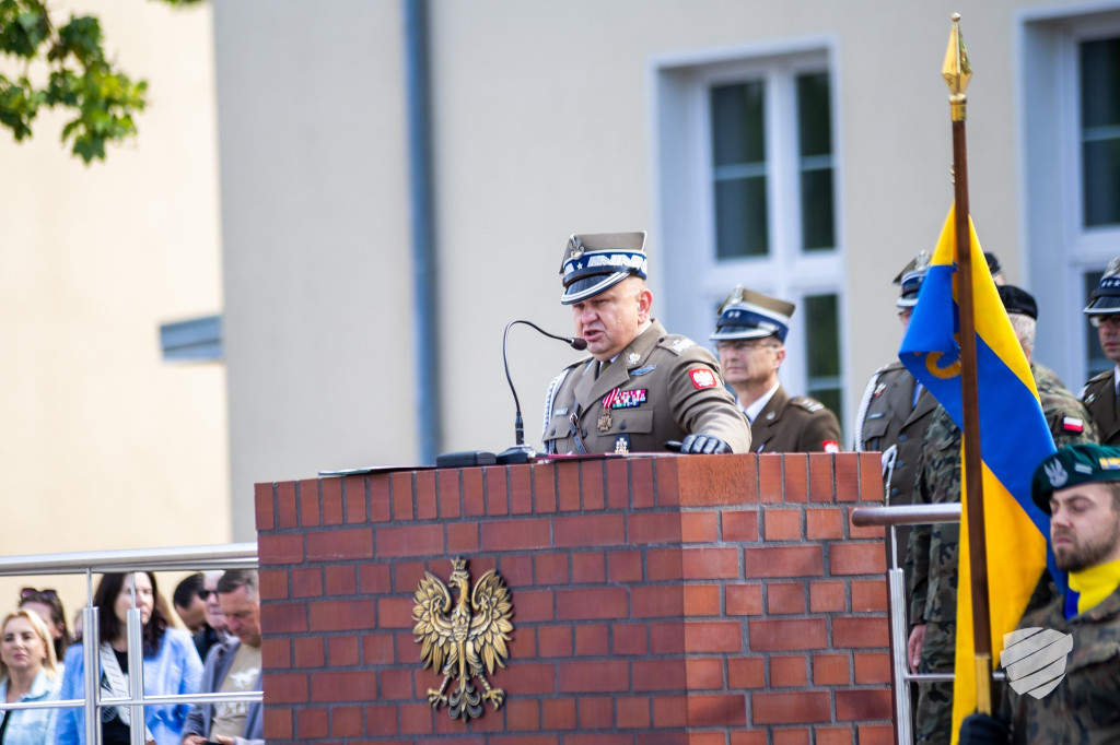 Uroczysta przysięga wojskowa w Morągu