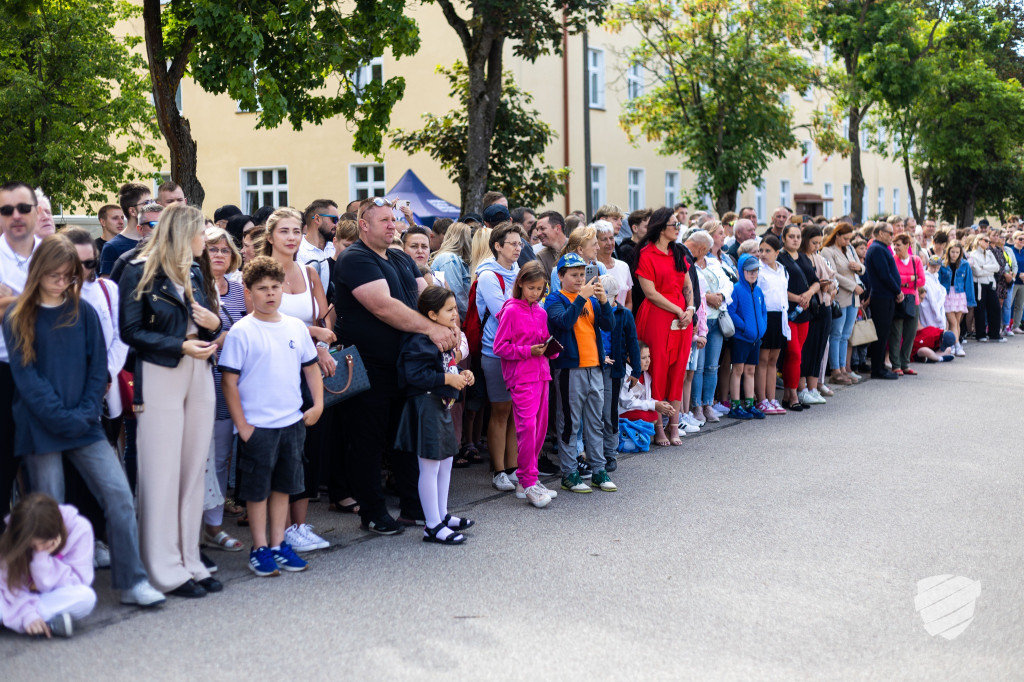 Uroczysta przysięga wojskowa w Morągu