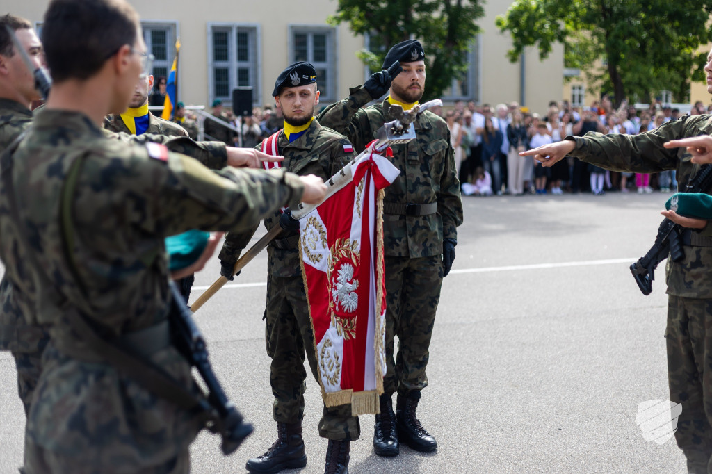 Uroczysta przysięga wojskowa w Morągu