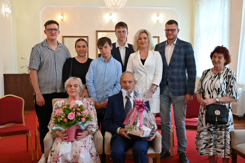 Złoty gody Państwa Bronakowskich i Kowalkowskich z Ostródy