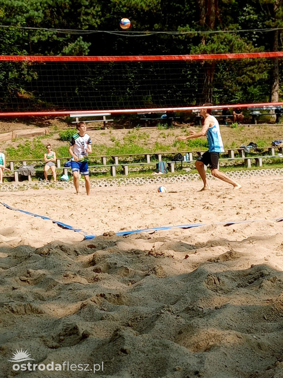 Turniej siatkówki plażowej nad J. Sajmino (26.07)