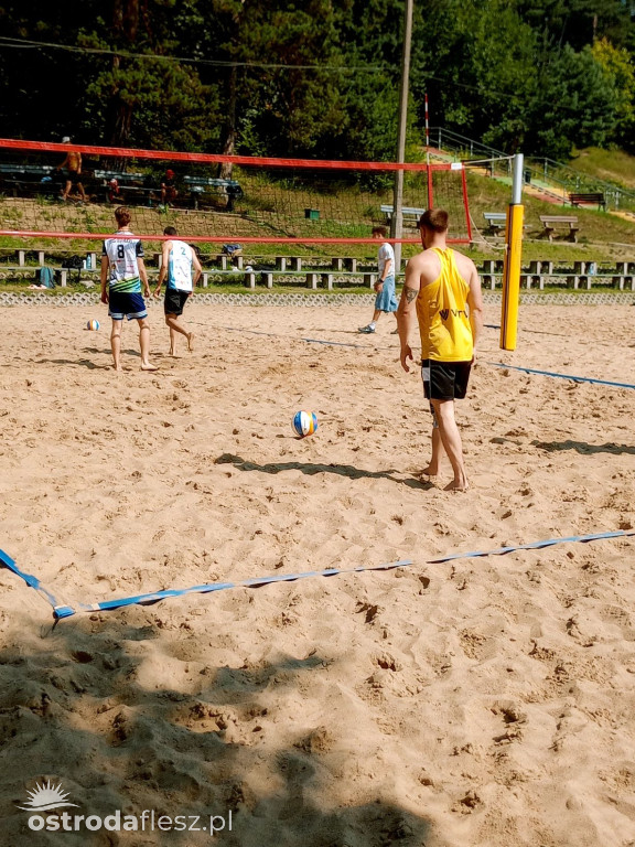 Turniej siatkówki plażowej nad J. Sajmino (26.07)