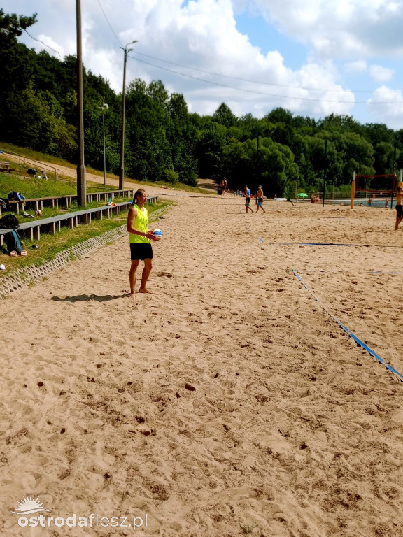 Turniej siatkówki plażowej nad J. Sajmino (26.07)