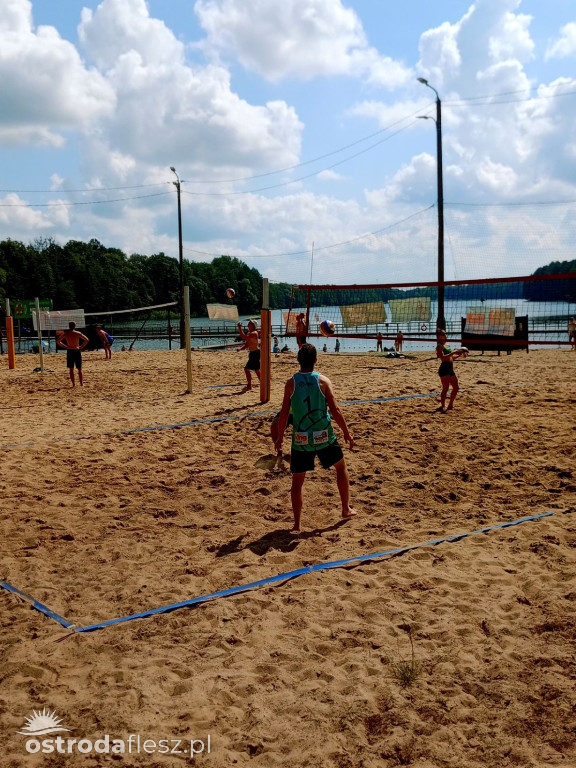 Turniej siatkówki plażowej nad J. Sajmino (26.07)